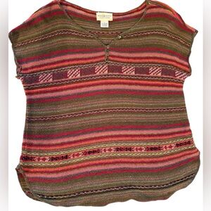 Ralph Lauren cotton/linen knit top